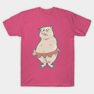 Pig In Tutu T-Shirt